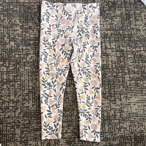 Floral Print Kids Leggings